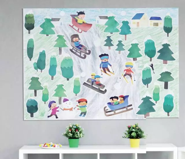 冬季环创案例诚意奉上,主题墙,挂画,吊饰全了!_幼儿999 冬季环创案例诚意奉上,主题墙、挂画、吊饰全了!_亿童动态_学前教育新闻_幼儿园新闻_幼教新闻—亿童网